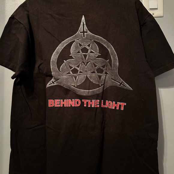 1995 Vintage Decide Behind The Light Death Metal Band Tee - Picture 2 of 6